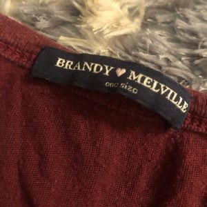 Brandy Melville crop top
